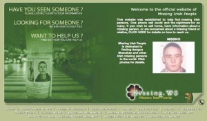 www.missing.ie which was set up by Fr Aquinas Duffy in 2000.