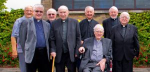 Fr Paddy Foley CSSP seated front row second from right.