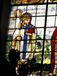 John was one of the leaders of the Northumbrian Church .