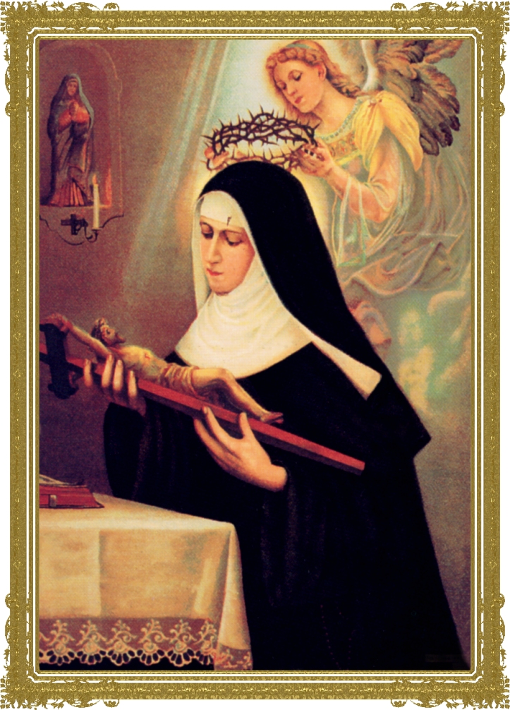 May 22 - St Rita of Cascia (1386-1457) .