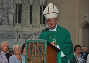 Archbishop Diarmuid Martin addresses Pioneers at the closing Mass for the two-day international conference on addiction. 
