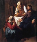 Vermeer's 'Christ in the house of Martha and Mary'