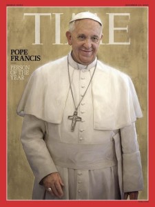Pope Francis Time Cover