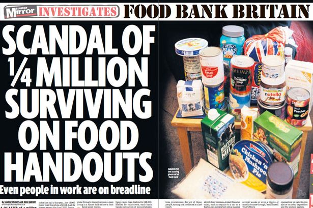 Food bank investigation by the Sunday Mirror-1519590