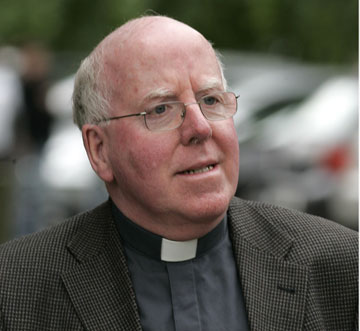 Bishop John McAreavey of Dromore. 