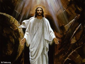Jesus rises