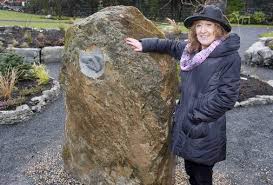 Martina Goggins in the 'Circle of Life' garden in Salthill, Co Galway. "A place of commemoration, reflection, inspiration and healing for all."