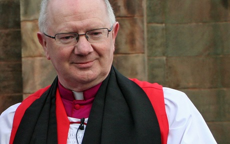 Archbishop Richard Clarke of Armagh, Church of Ireland Primate. 