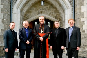 Cardinal Gerhard Müller, Prefect of the Congregation for the Doctrine of Faith, with the seminary council in Maynooth. 