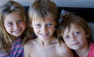 Evie, 10, Mo, 12, and Otis, 8, killed in the MH17 tragedy.