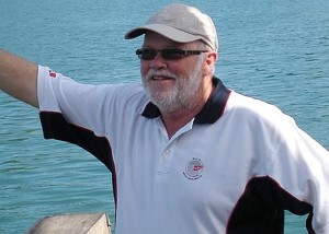 Nick Norris, grandfather to the children and travelling with them. 