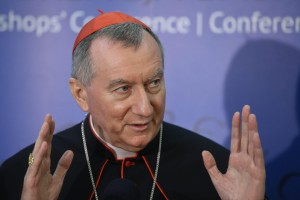 Italian Cardinal Pietro Parolin in Poland