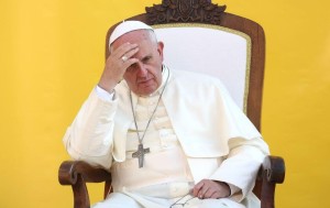 Pope Francis - Pensive