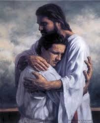 jesus hug