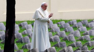 Pope Francis in Cemetery of Fogliano di Redipuglia
