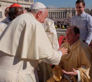 Fr John Brogan and Pope Francis1