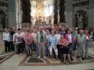 Limerick diocesan pilgrimage in St Peter's Basilica