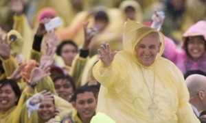 Pope Francis in Tacloban. Pic courtesy guardian.com 