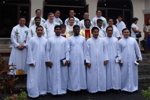 SMA student priests in the Philippines
