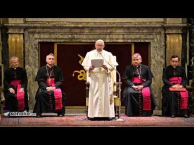Pope criticises top cCergy for lusting after power instead of gospel issues