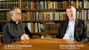 Fr Ruairi and bishop