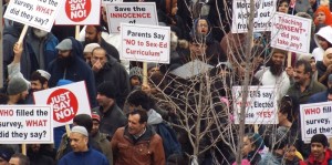 Protests in Ontario over changes to sex education curriculum  