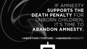 Abandon amnesty poster