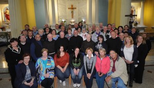 Group Shot Franciscan Abbey with local Franciscans