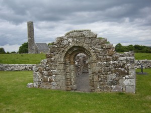 St Brigid's Church, Holy Island Clare, Lough Derg.