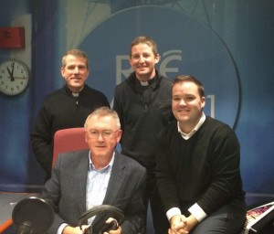 RTE's Sean O'Rourke interviewed Vincent Stapleton, Leo Creelman and Sean Jones about life as a seminarian in November 2014. 