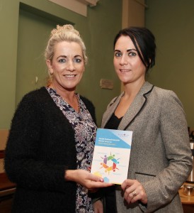 Pic shows Geraldine McDonnell and Pauline McDonnell from the Parish of the Travelling People who attended the Parish Pastoral Council meeting last Thursday in St Paul's Church Arran Quay in Dublin. Pic John McElroy. 