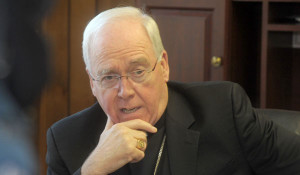 Bishop Richard J. Malone of the USCCB. (Patrick McPartland/Staff Photographer)