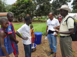 People in Ebola quarantined homes tell local officials what they need to improve their welfare.