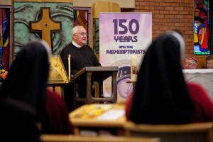 Fr Seamus Enright, CSsR Rector of Mount St Alphonsus in Limerick and Chair of the 150th Jubilee celebrations. Photo Paul Sherwood. 