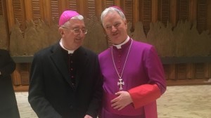 Bishop Tighe and Archbishop Diarmuid Martin