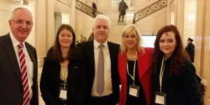 MLAs with Bernadette Smyth