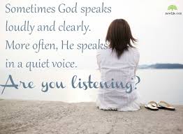 listen to God