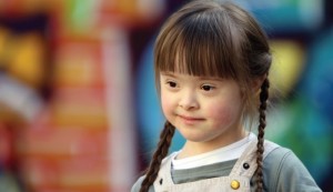 Girl with Down Syndrome
