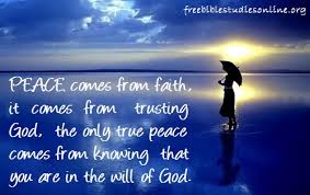 peace from faith