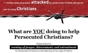 Tyburn event for persecuted Christians