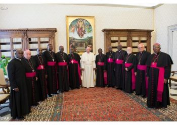 Ad limina visit by the  bishops of the Congo