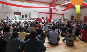 Archbishop Charles Brown addresses Youth 2000 Summer Festival at Roscrea