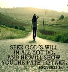 Seek God's will