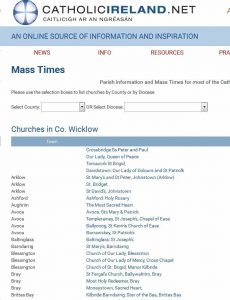 mass-times-wicklow